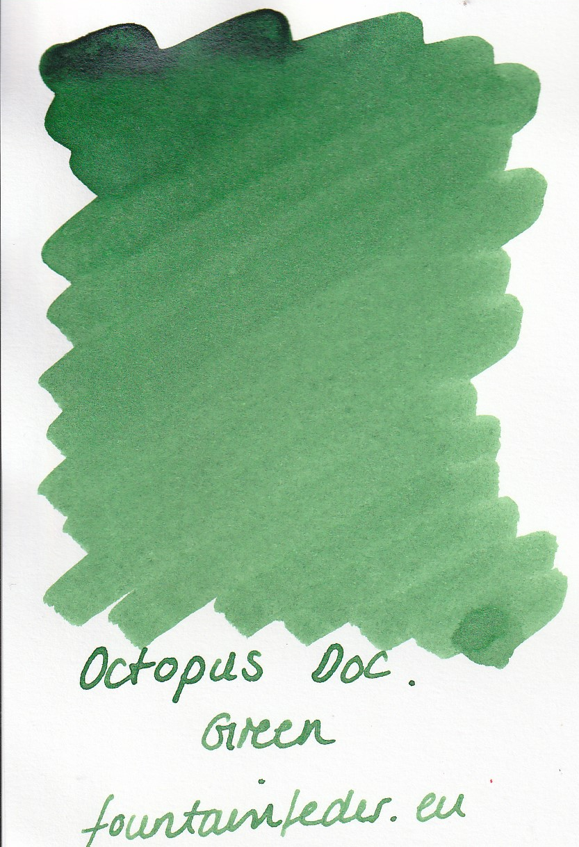 Octopus Document Green  Ink Sample 2ml 