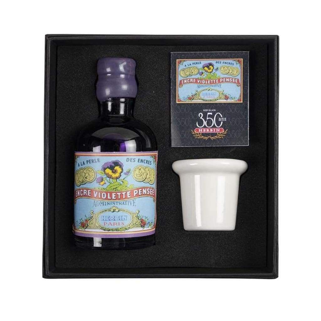 Herbin - 350th Anniversary Set Violet Pansy Herbin - 350th Anniversary Set Violet Pansy