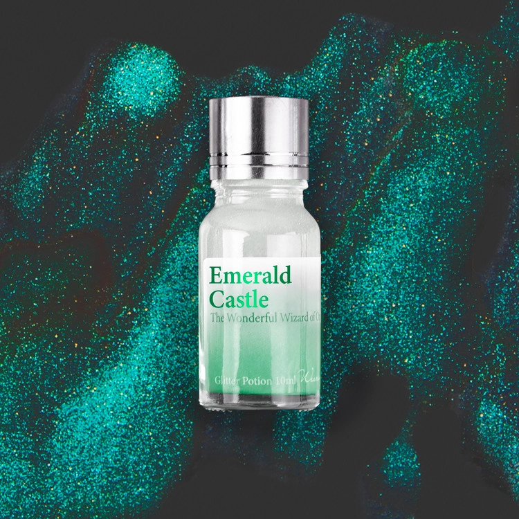 Wearingeul Glitter Potion - Emerald Castle 10ml 