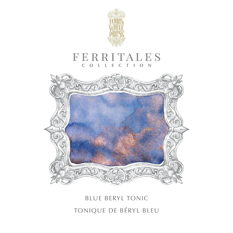 Ferris Wheel Press - Blue Beryl Tonic Ink Sample 2ml