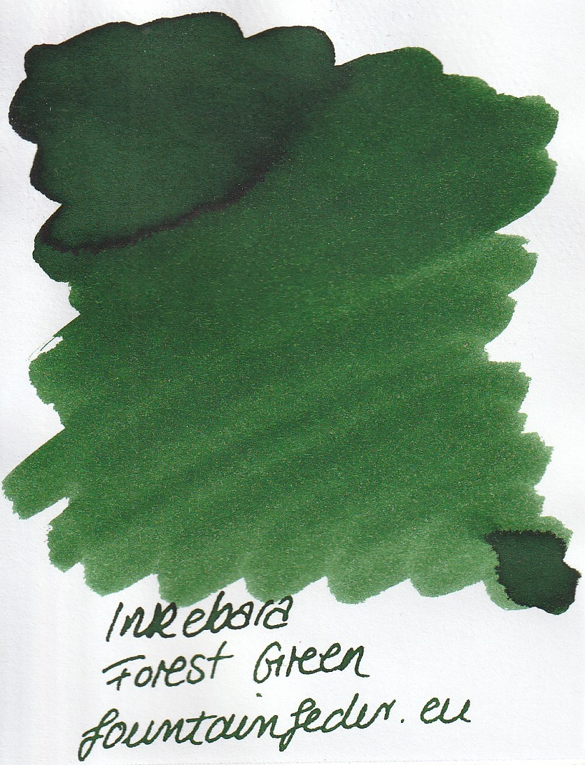 Inkebara Forest Green Ink Sample 2ml  Inkebara Forest Green Ink Sample 2ml