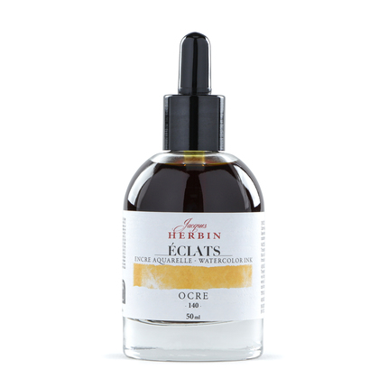 Jacques Herbin Aquarelltine Éclats - Ochre 50ml Jacques Herbin Aquarelltine Éclats - Ochre 50ml