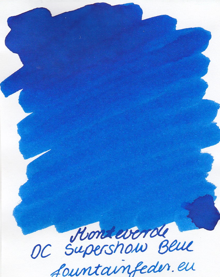 Monteverde DC Supershow Blue Ink Sample 2ml    Monteverde DC Supershow Blue Ink Sample 2ml
