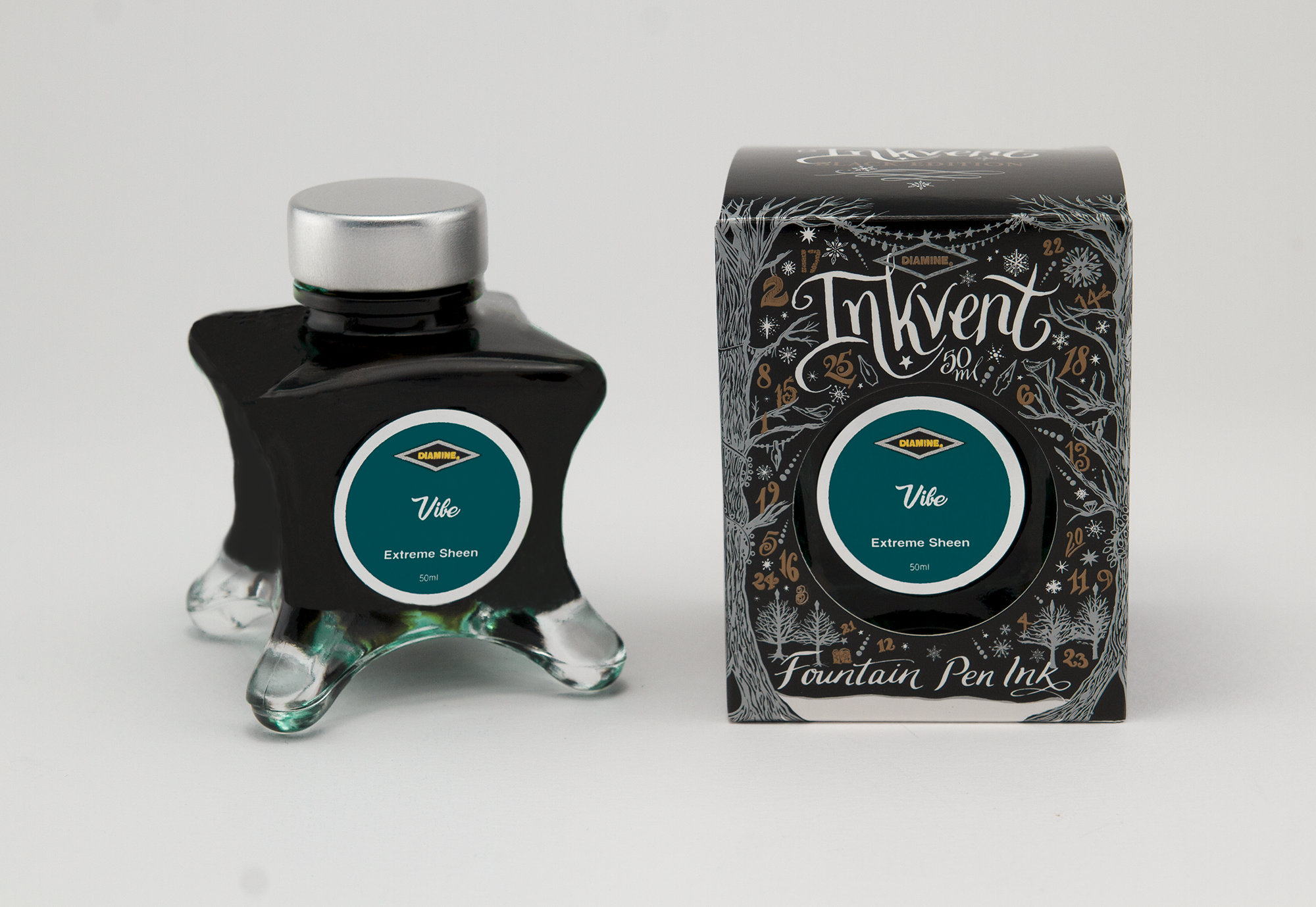 Diamine Inkvent Black Edition - Vibe 50ml Diamine Inkvent Black Edition - Vibe 50ml