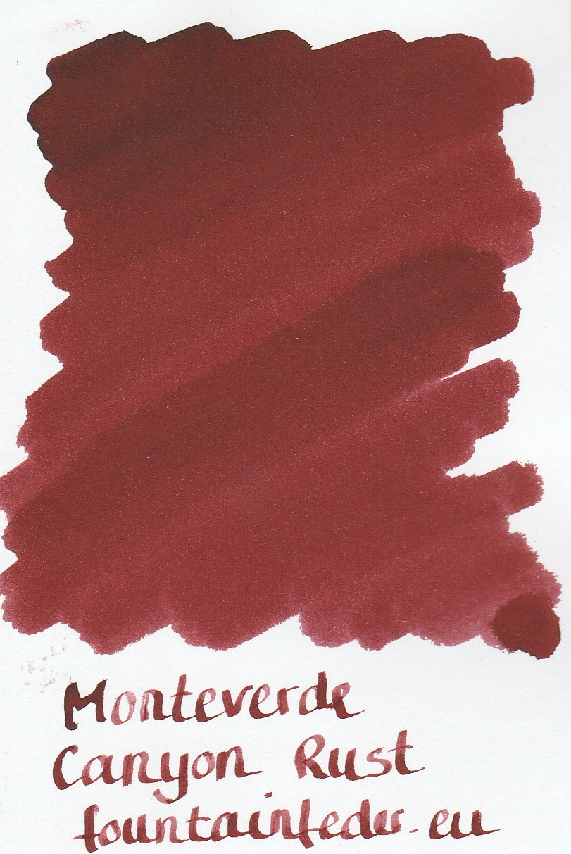 Monteverde  Canyon Rust Ink Sample 2ml   Monteverde  Canyon Rust Ink Sample 2ml