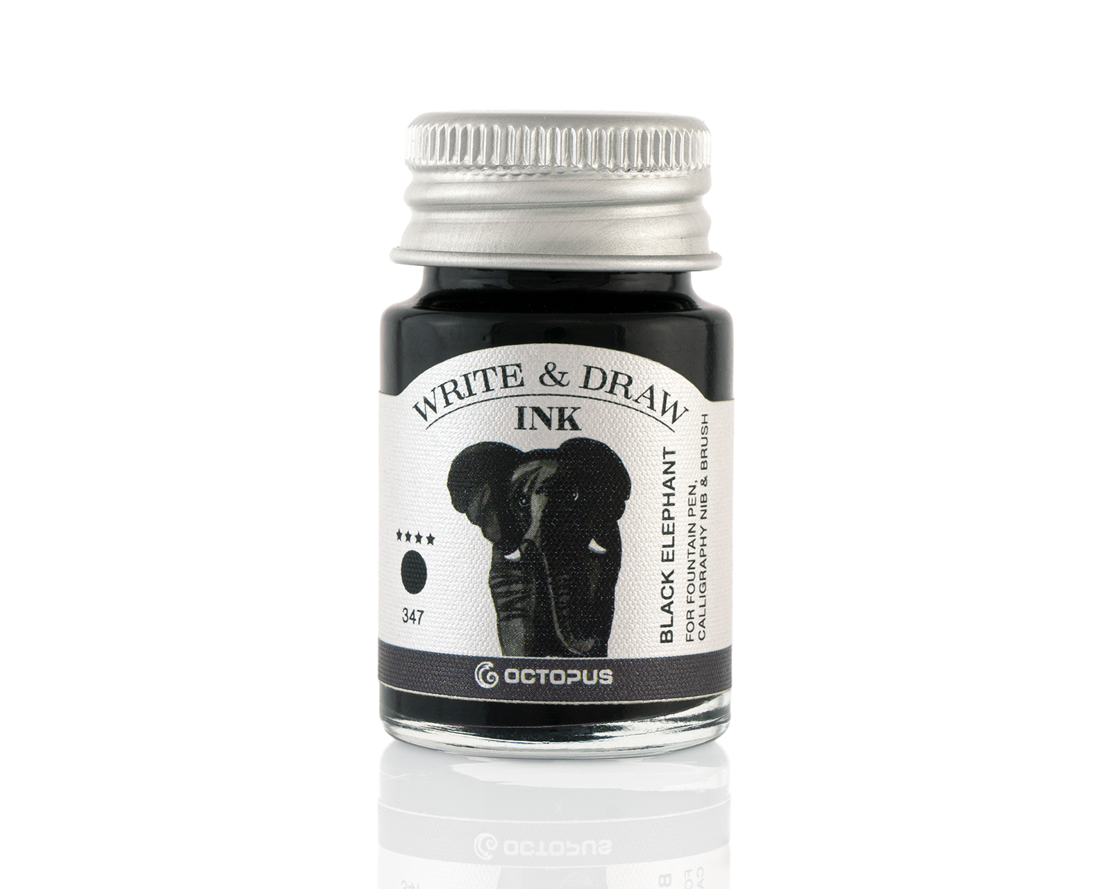 Octopus Write & Draw -  Elephant Black 10ml Octopus Write & Draw -  Elephant Black 10ml
