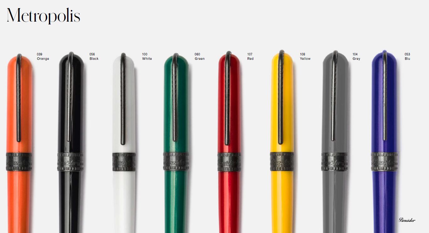 Pineider Metropolis fountain pen