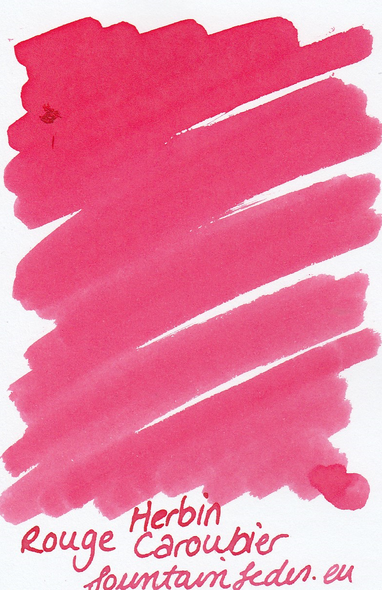 Herbin Rouge Caroubier Ink Sample 2ml      