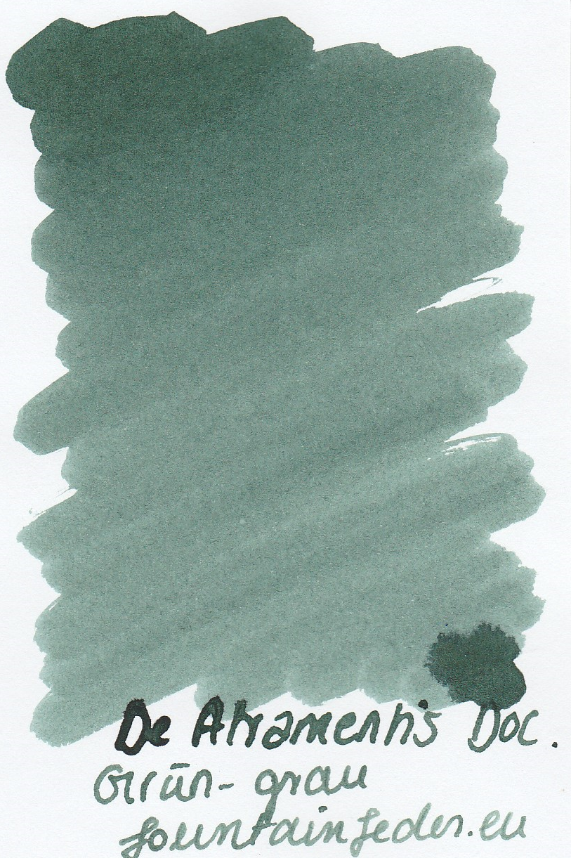 DeAtramentis Document Green Grey- Ink Sample 2ml DeAtramentis Document Green Grey- Ink Sample 2ml