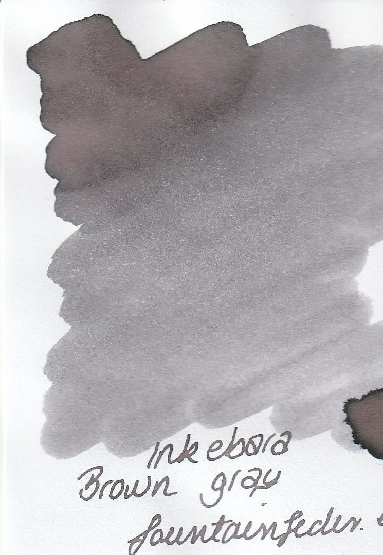 Inkebara Brown Gray Ink Sample 2ml Inkebara Brown Gray Ink Sample 2ml