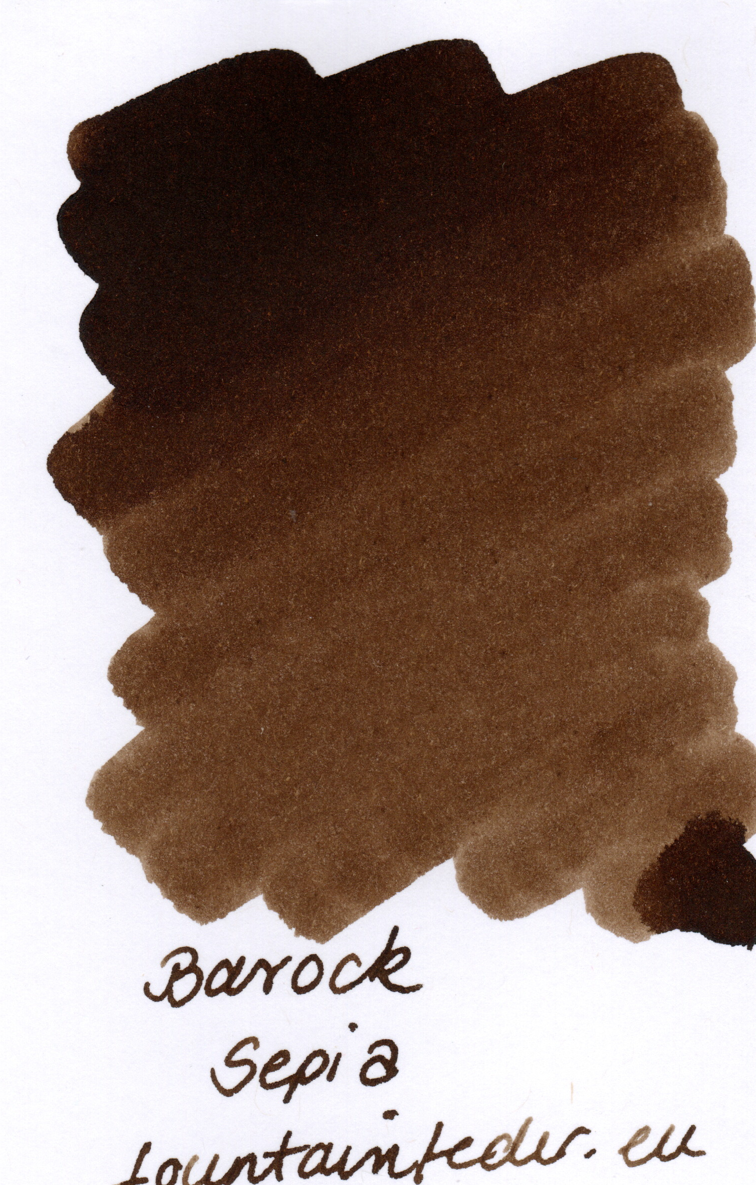 Barock 1920 - Sepia Ink Sample 2ml   Barock 1920 - Sepia Ink Sample 2ml