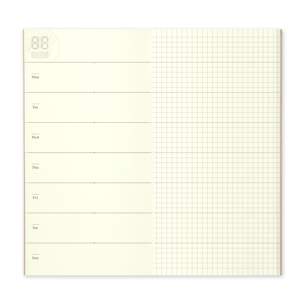 019. Free Diary Refill (Weekly + Memo) Regular Size