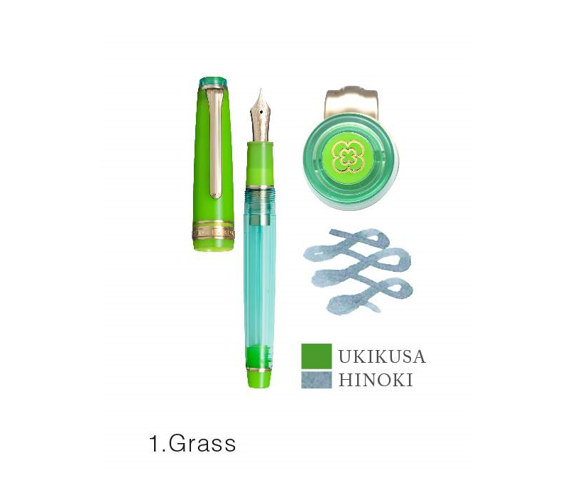 Sailor PG Slim - Manyo Fountain Pen Special Edition #2  Sailor PG Slim - Manyo Fountain Pen Special Edition #2