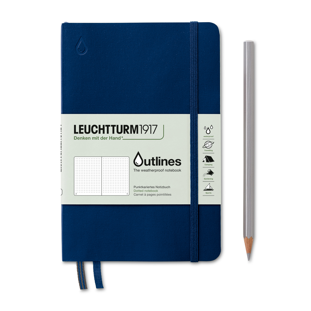 Leuchtturm1917 Outlines -  B6+ weatherproof