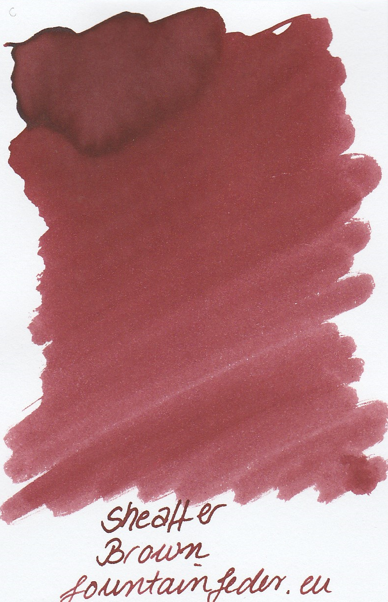 Sheaffer Brown Ink Sample 2ml   Sheaffer Brown Ink Sample 2ml