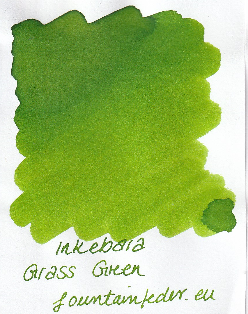 Inkebara Grass Green Ink Sample 2ml  