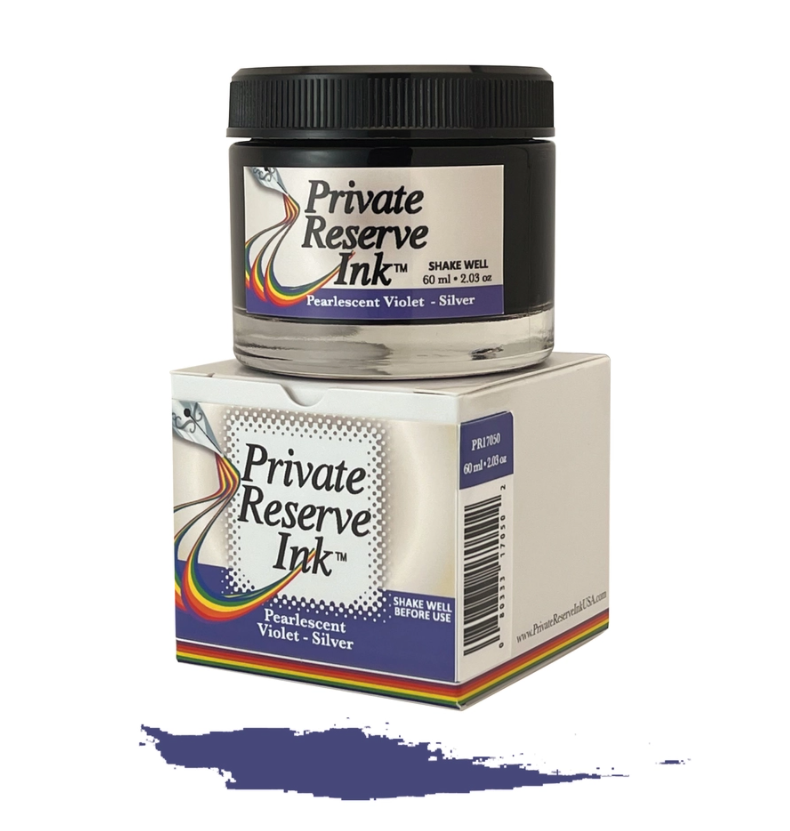 Private Reserve Pearlescent - Violet Silver 60ml  Private Reserve Pearlescent - Violet Silver 60ml