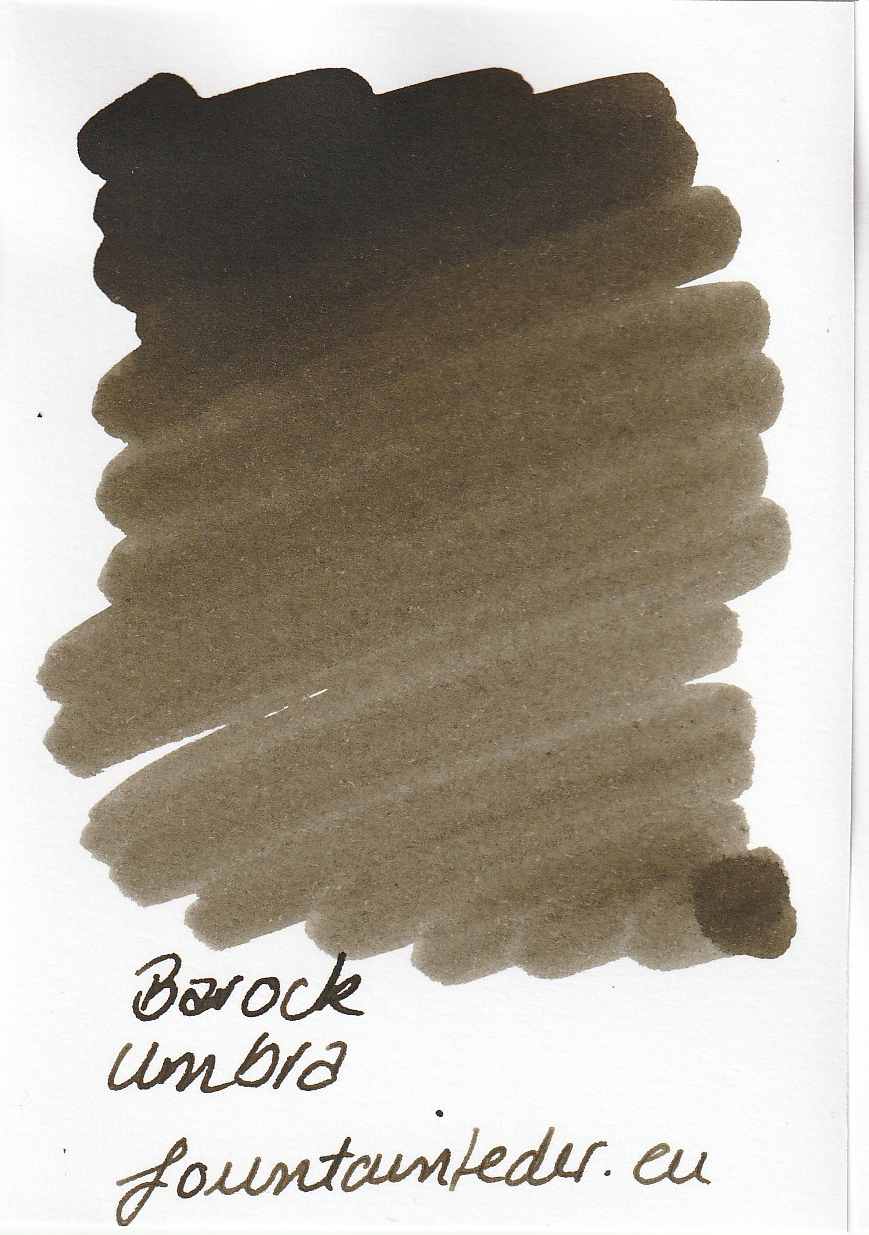 Barock Umbra Ink Sample 2ml  Barock Umbra Ink Sample 2ml
