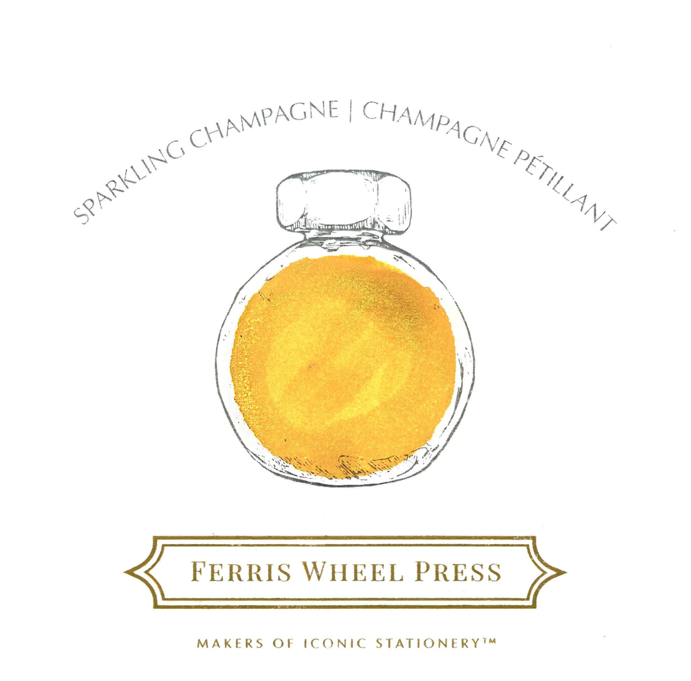 Ferris Wheel Press - Sparkling Champagne Ink Sample 2ml