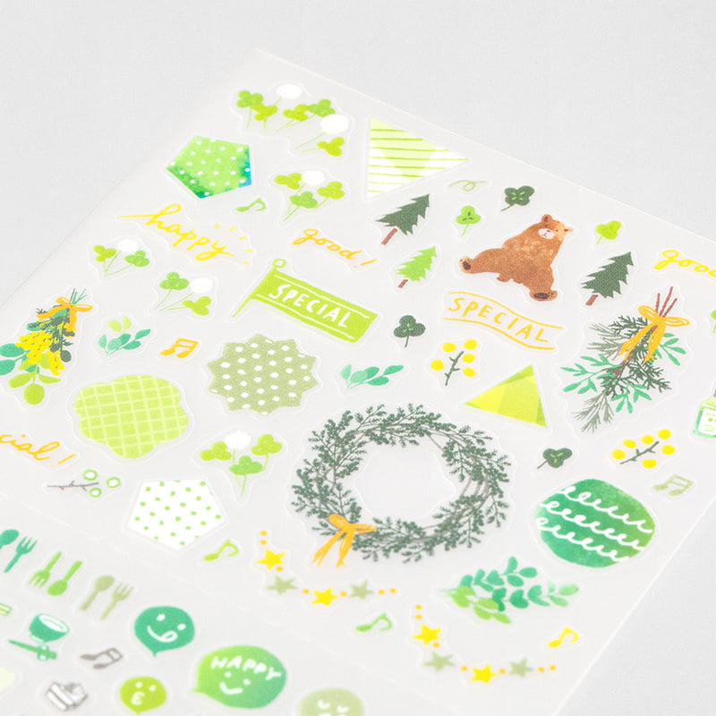 Midori Color Green Sticker