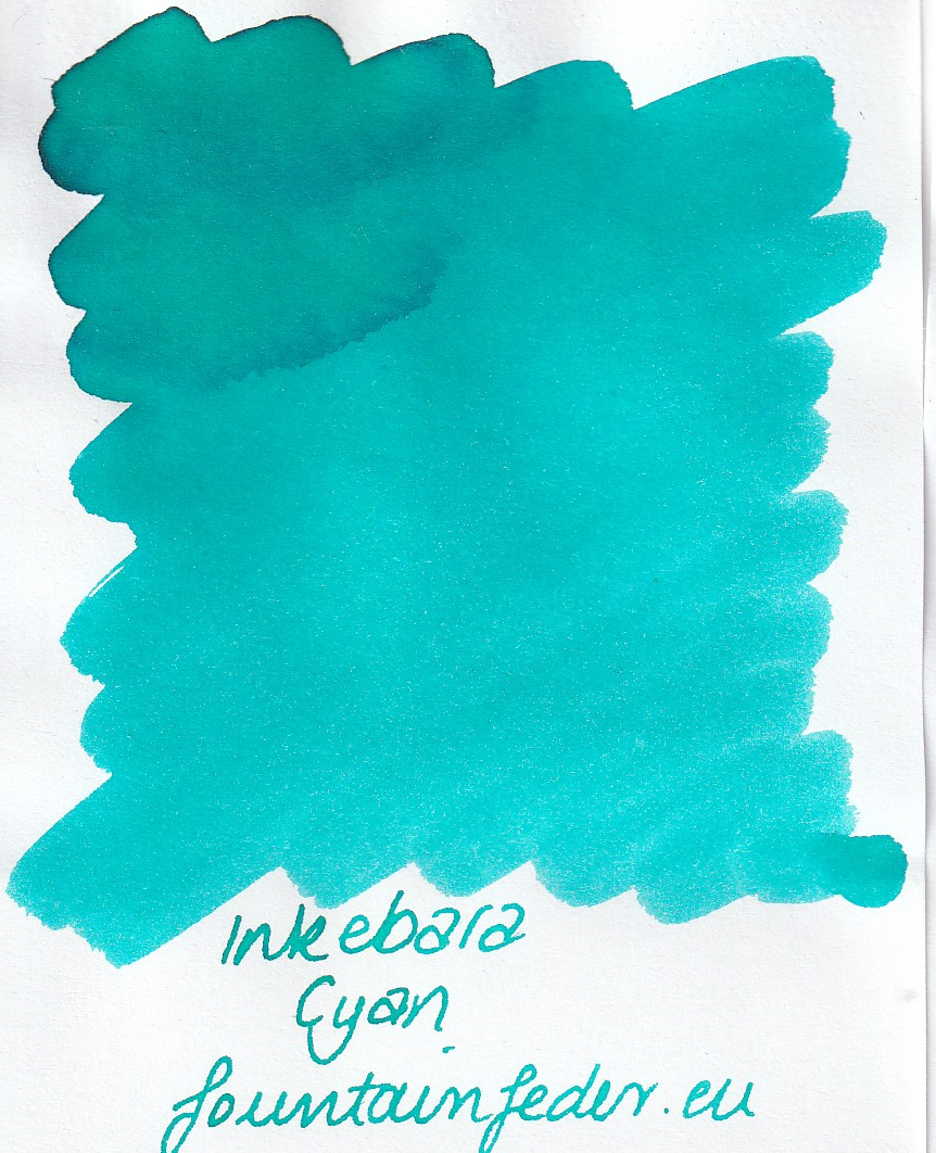 Inkebara Cyan Ink Sample 2ml   Inkebara Cyan Ink Sample 2ml