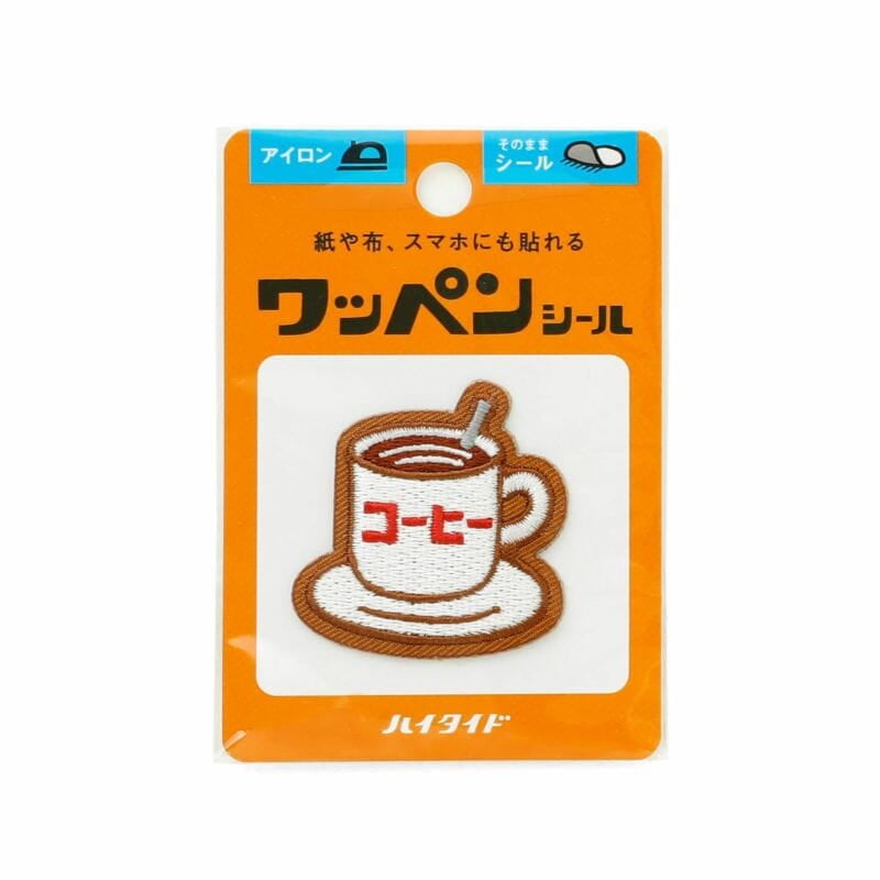 Hightide New Retro Patch Sticker Coffee