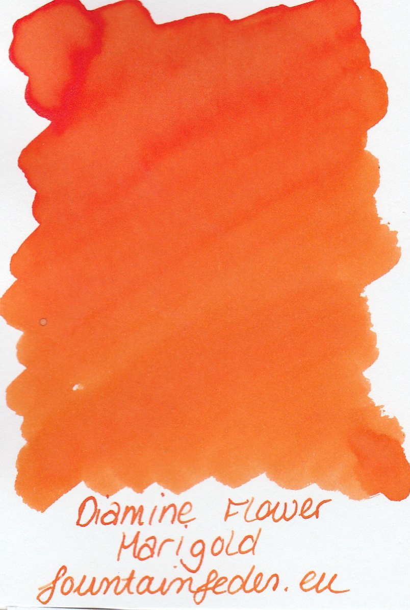 Diamine Flower - Marigold Ink Sample 2ml 