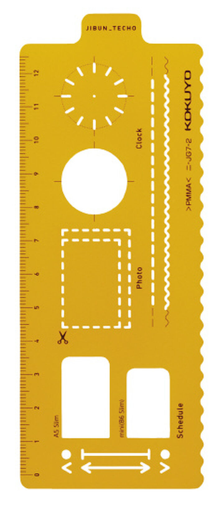 JIBUN TECHO Goods Template Plan