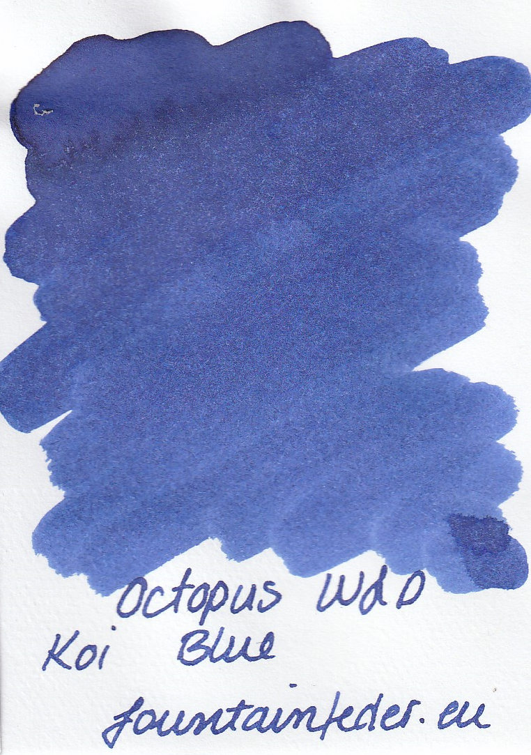Octopus Fluids Write & Draw - Koi Blue Ink Sample 2ml