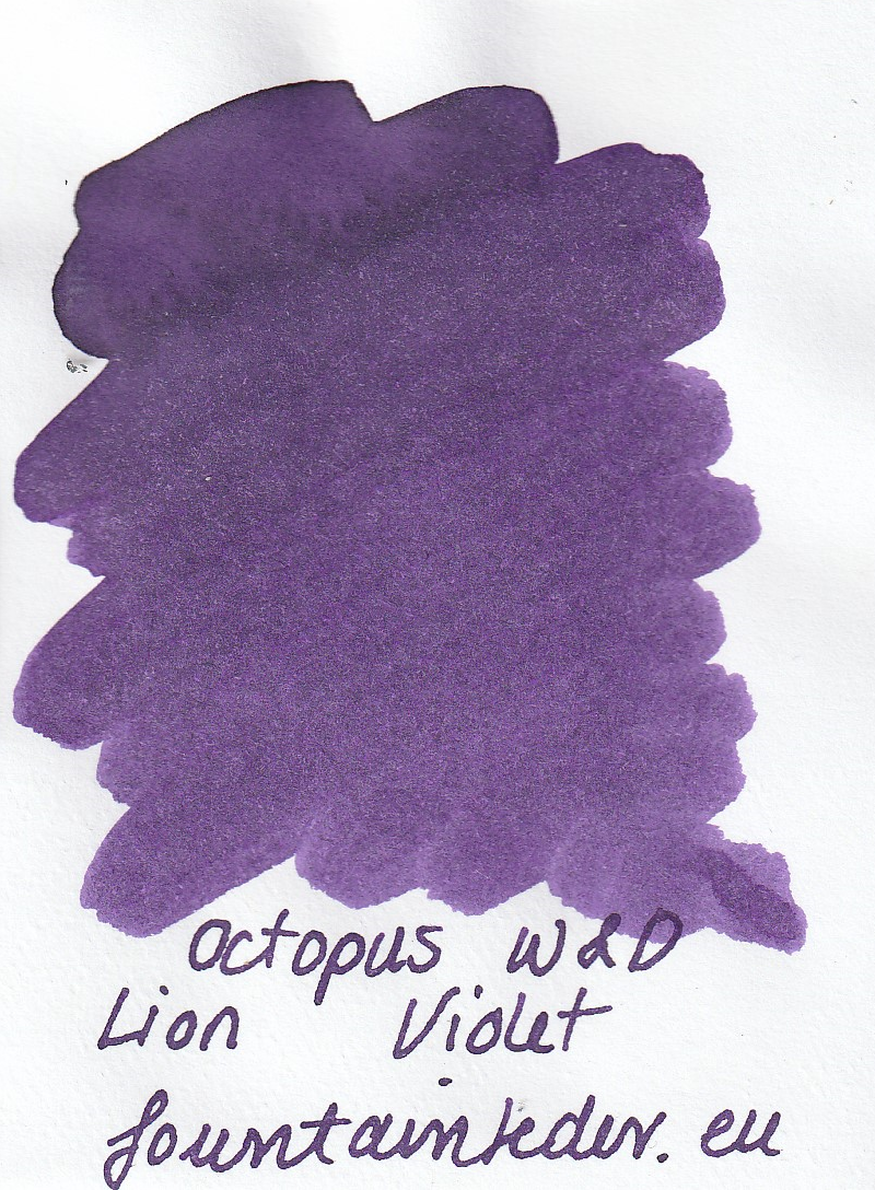 Octopus Fluids Write & Draw - Lion Violet Ink Sample 2ml