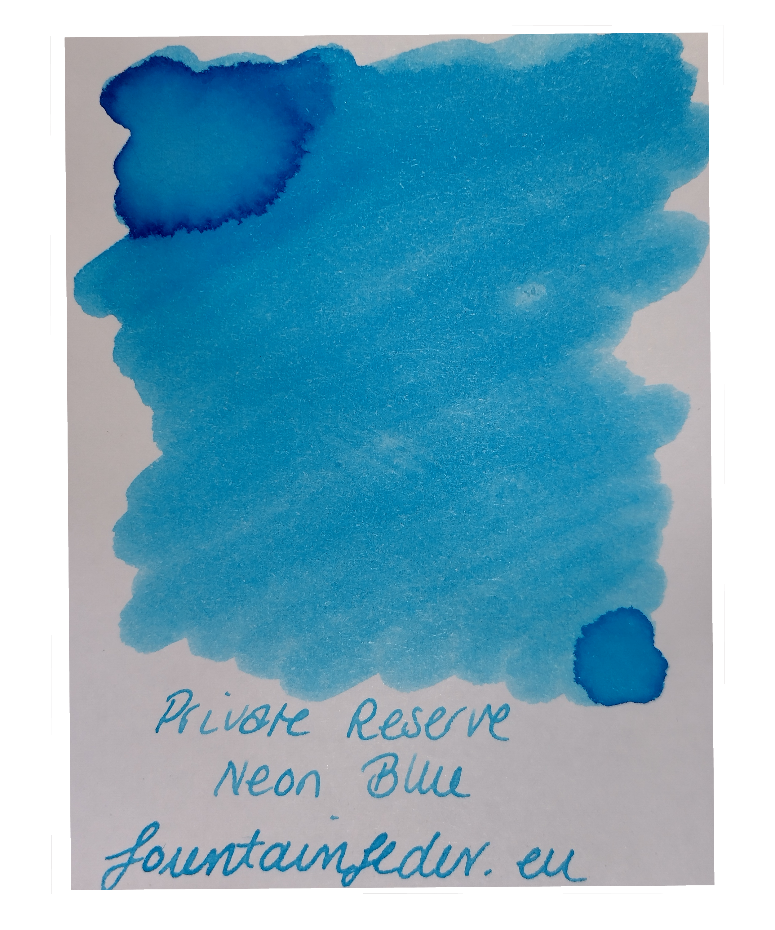 Private Reserve - Neon Blue Ink Sample 2ml 