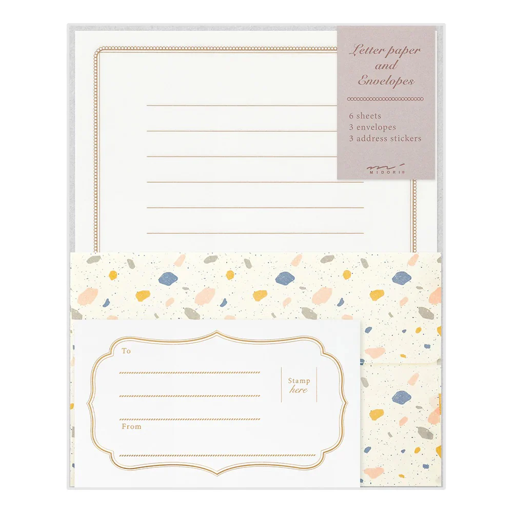 Midori Letter Set Konfetti