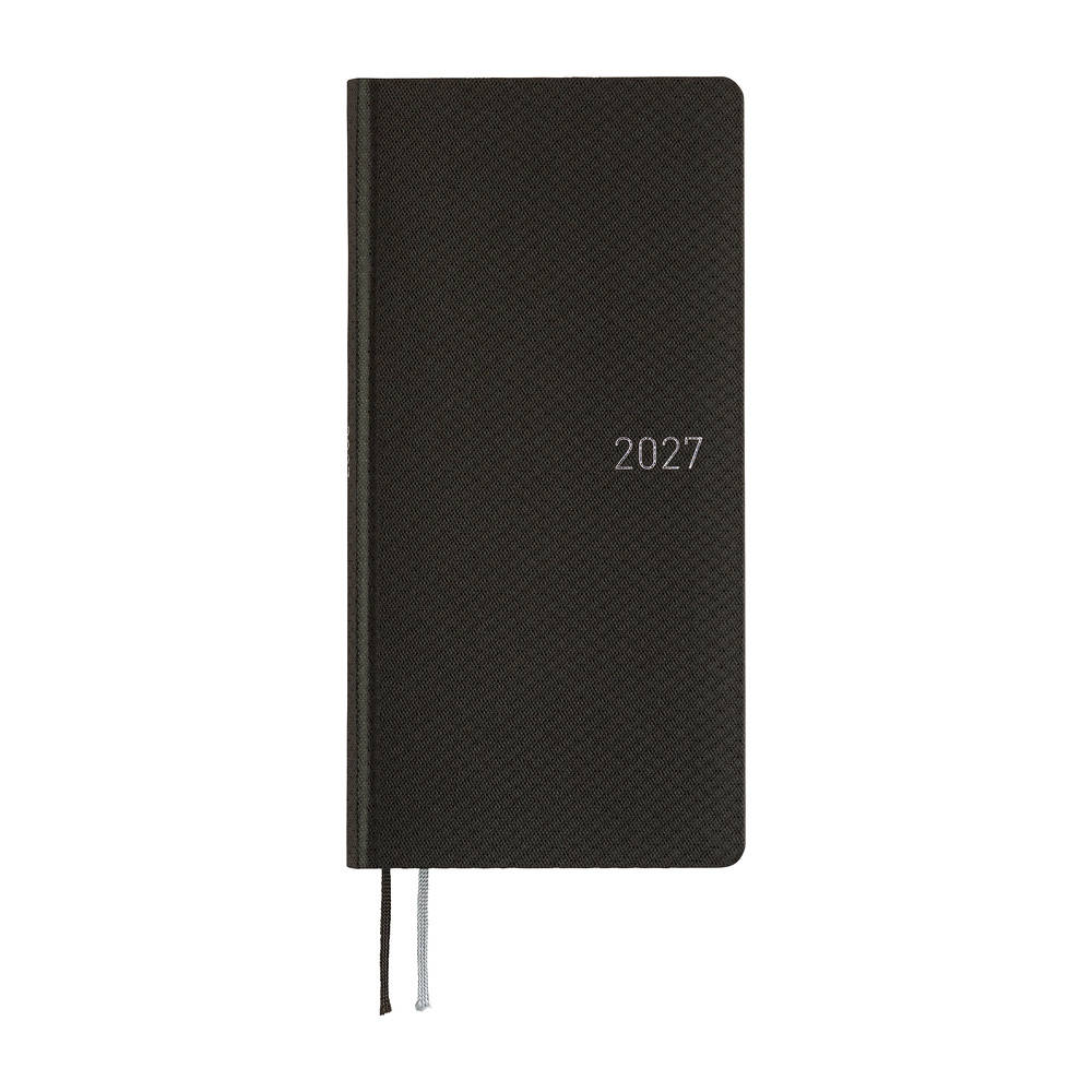 Hobonichi Weeks Paper Series: Black Argyle - 2027