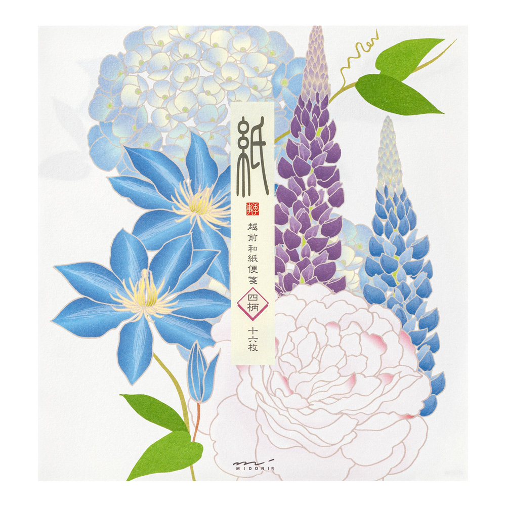 Midori Seasonal Stationery - Summer Flowers