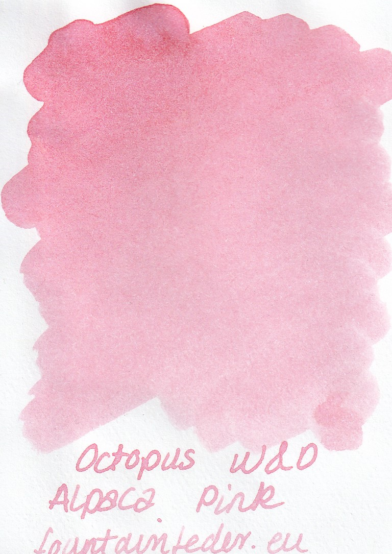 Octopus Fluids Write & Draw - Alpaca Pink Ink Sample 2ml