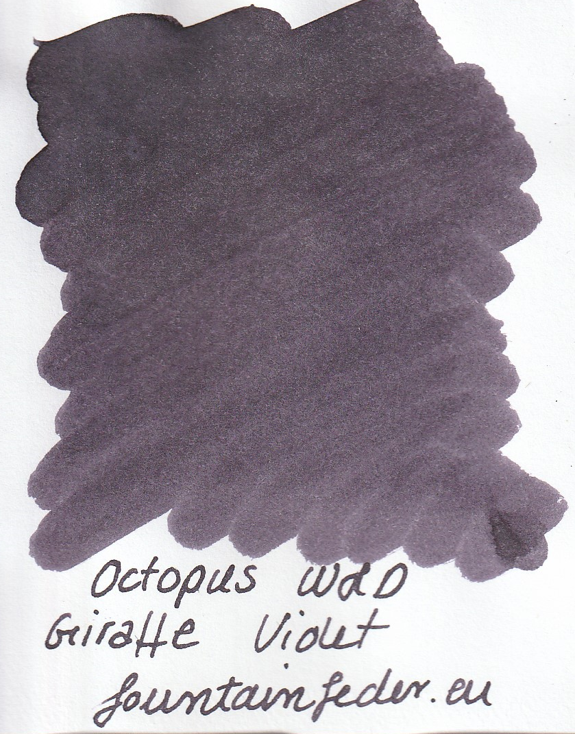 Octopus Fluids Write & Draw - Giraffe Violet Ink Sample 2ml
