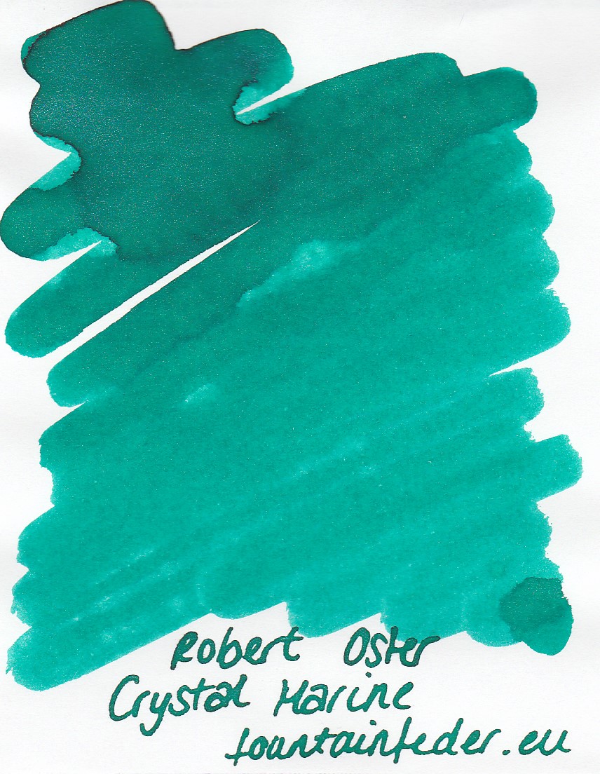 Robert Oster Shake`n`Shimmy - Crystal Marine Ink Sample 2ml   Robert Oster Shake`n`Shimmy - Crystal Marine Ink Sample 2ml