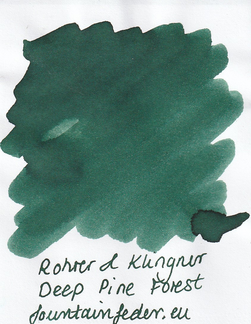 Rohrer & Klingner Deep Pine Forest Ink Sample 2ml  