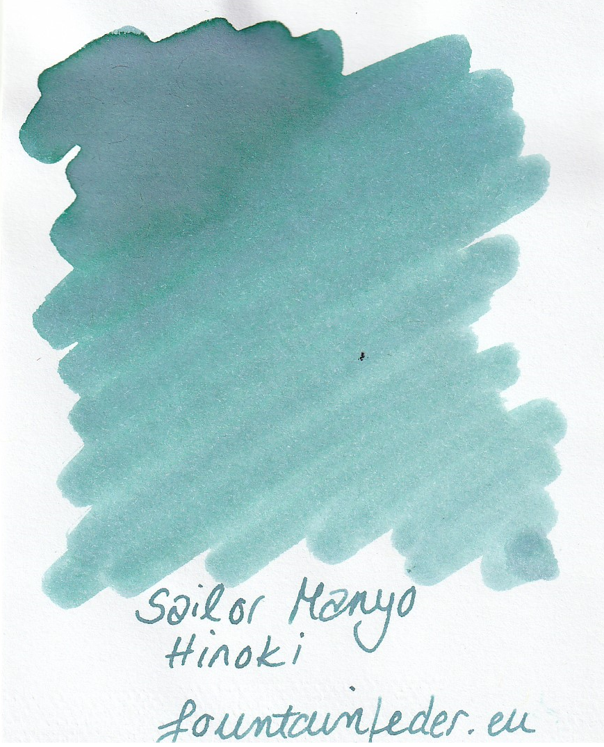 Sailor Manyo Hinoki Ink Sample 2ml  