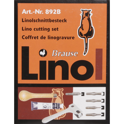 Brause Linolschnitt Set - L