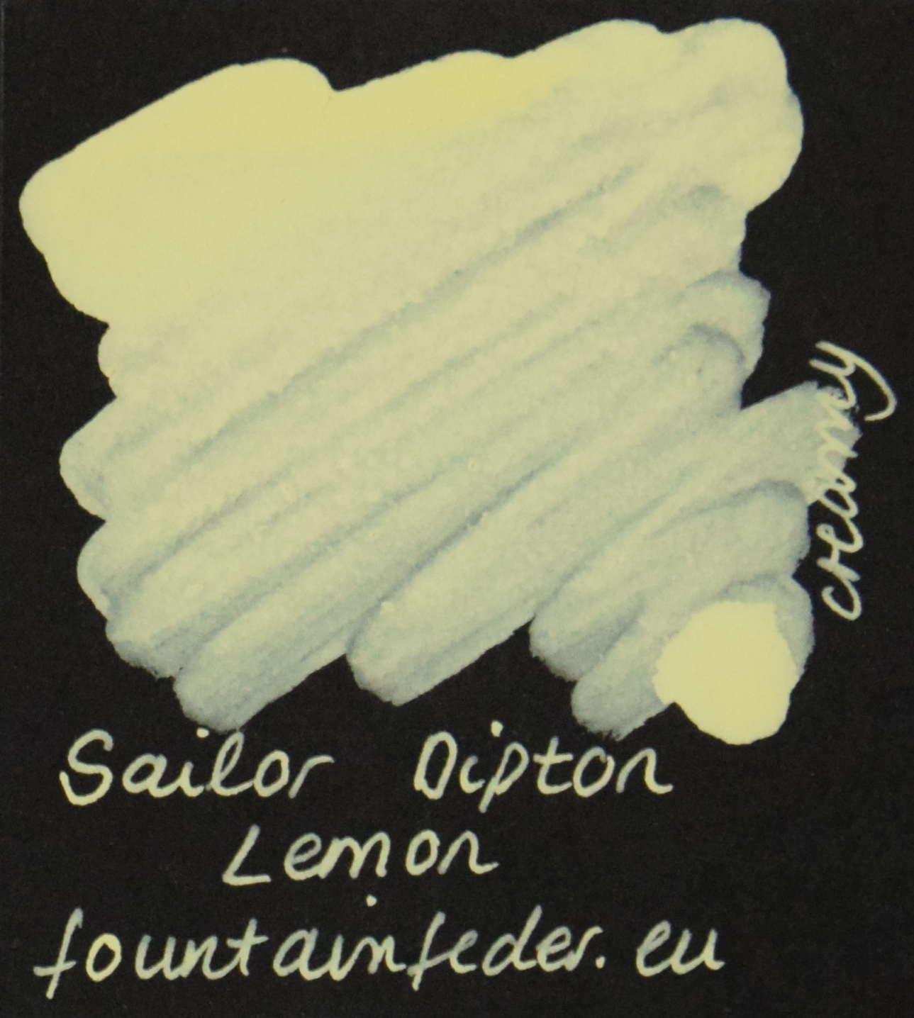 Sailor Dipton Ink - Creamy Lemon Ink Sample 2ml  Sailor Dipton Ink - Creamy Lemon Ink Sample 2ml