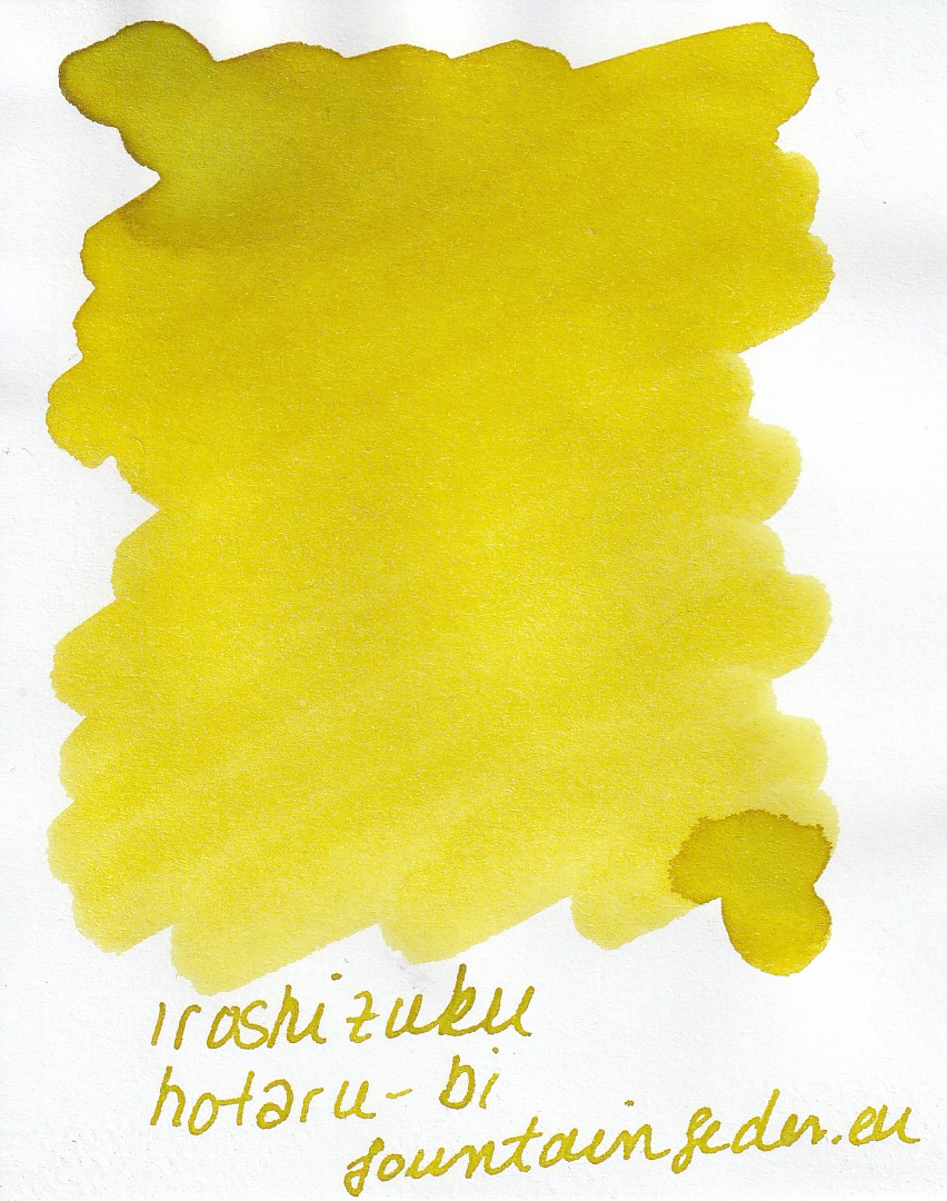 Pilot Iroshizuku hotaru-bi 2ml Ink Sample  Pilot Iroshizuku hotaru-bi 2ml Ink Sample