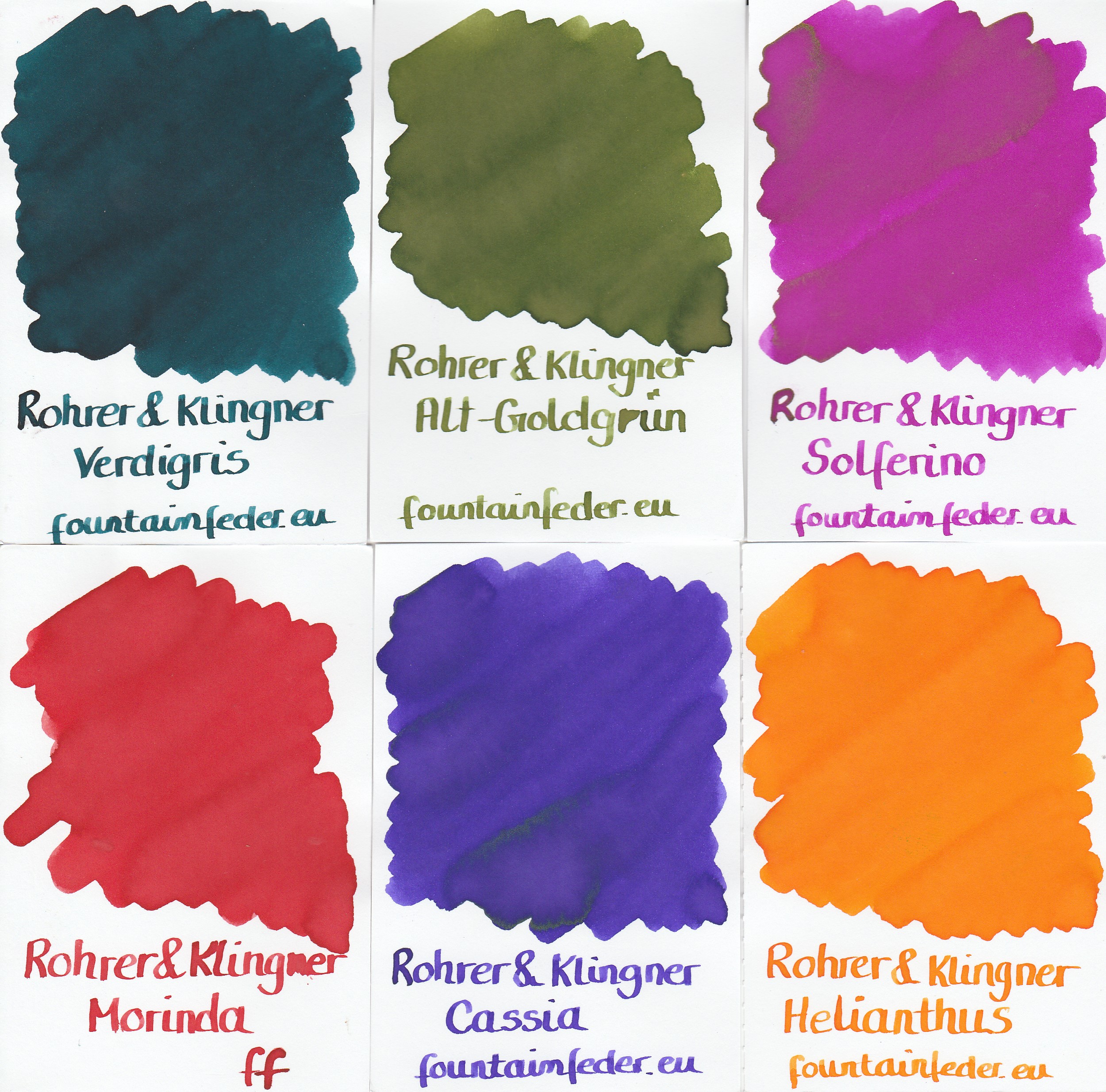 Rohrer & Klingner Alt Bordeaux Ink Sample 2ml  