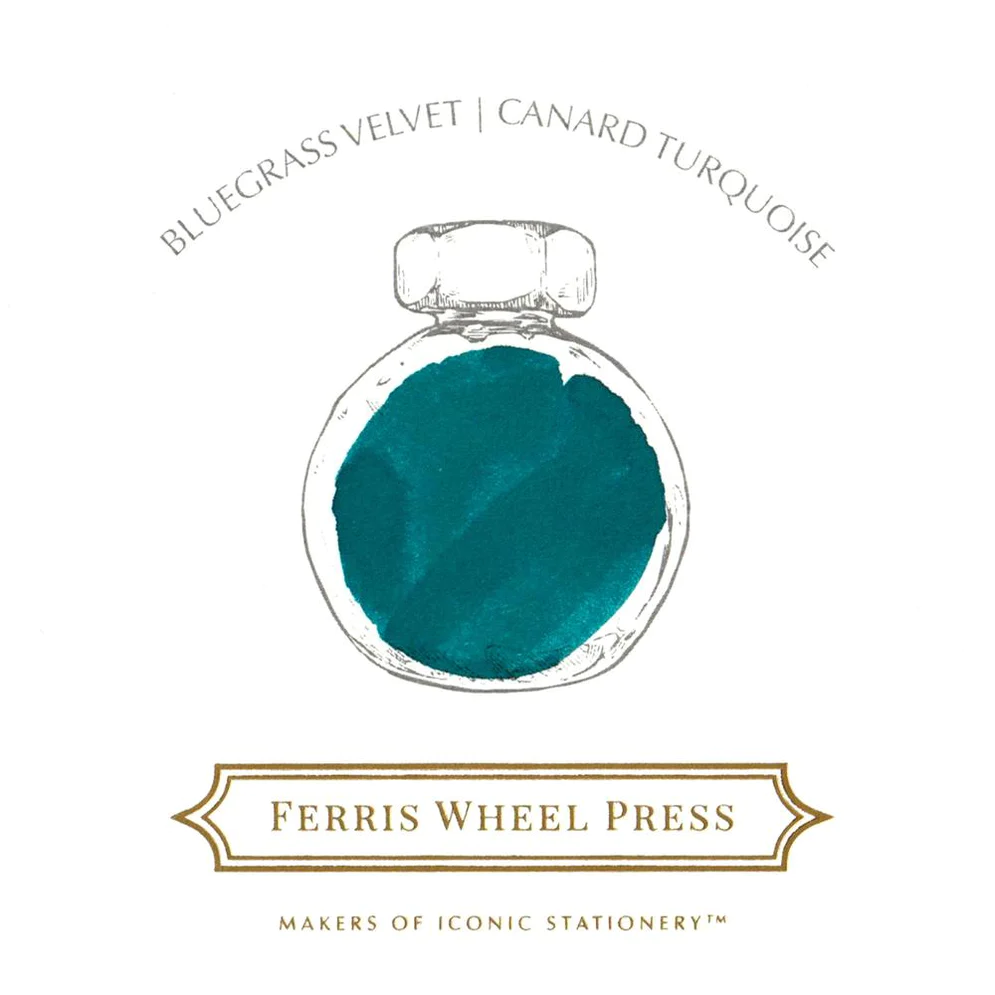 Ferris Wheel Press - Bluegrass Velvet Ink Sample 2ml