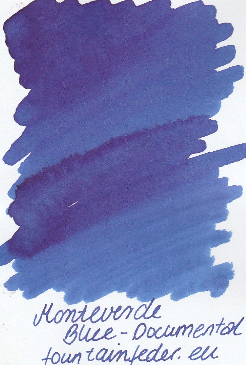 Monteverde  Blue Documental Ink Sample 2ml    Monteverde  Blue Documental Ink Sample 2ml