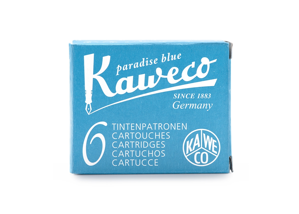 Kaweco Paradise blue Cartridges 