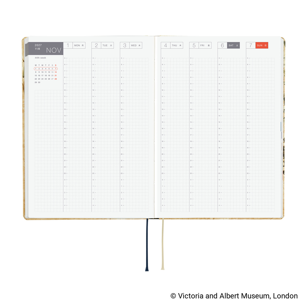 Hobonichi The V&A Series: Vine - 2027
