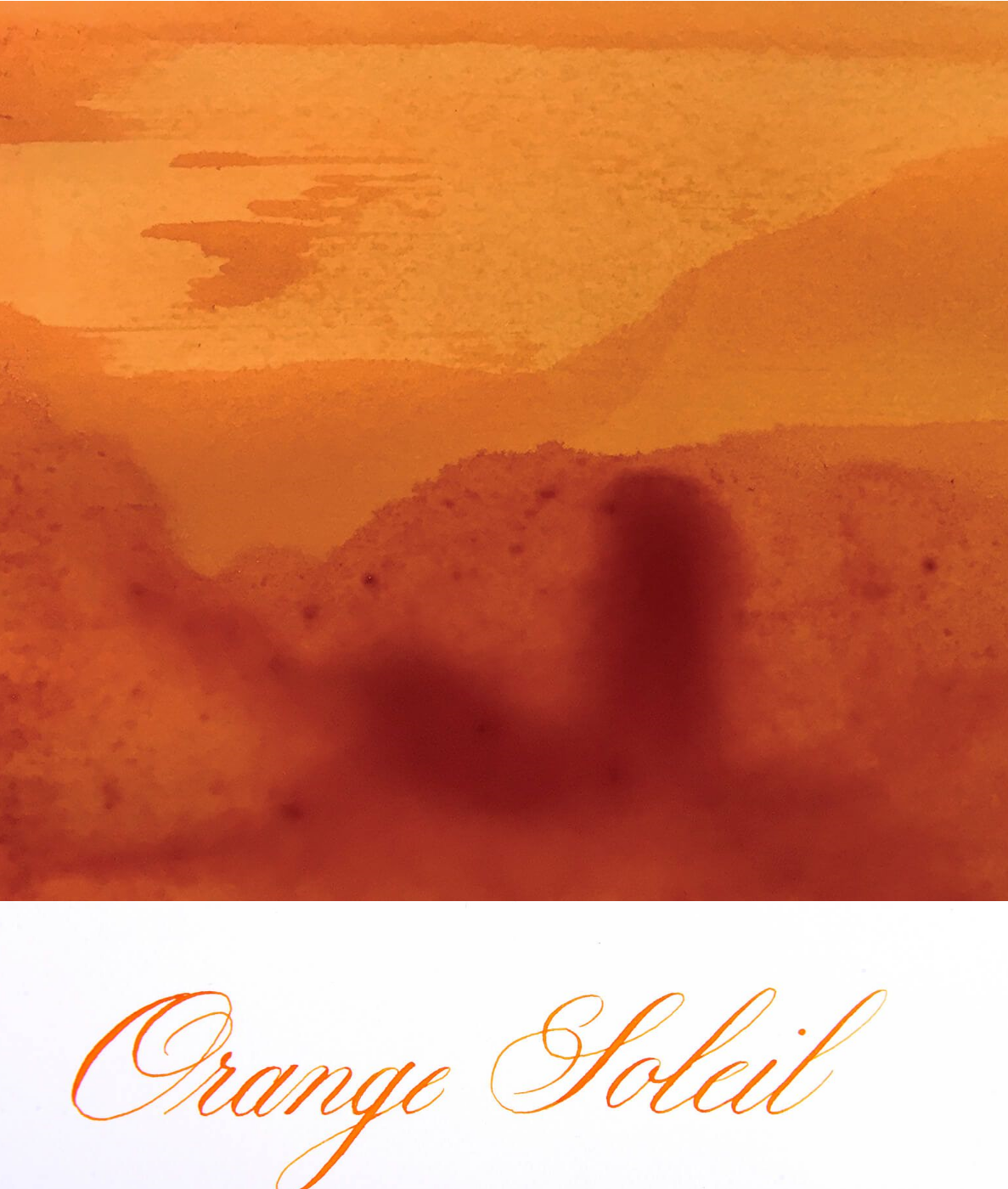 Jacques Herbin  - Orange Soleil Ink Sample 2ml Jacques Herbin  - Orange Soleil Ink Sample 2ml