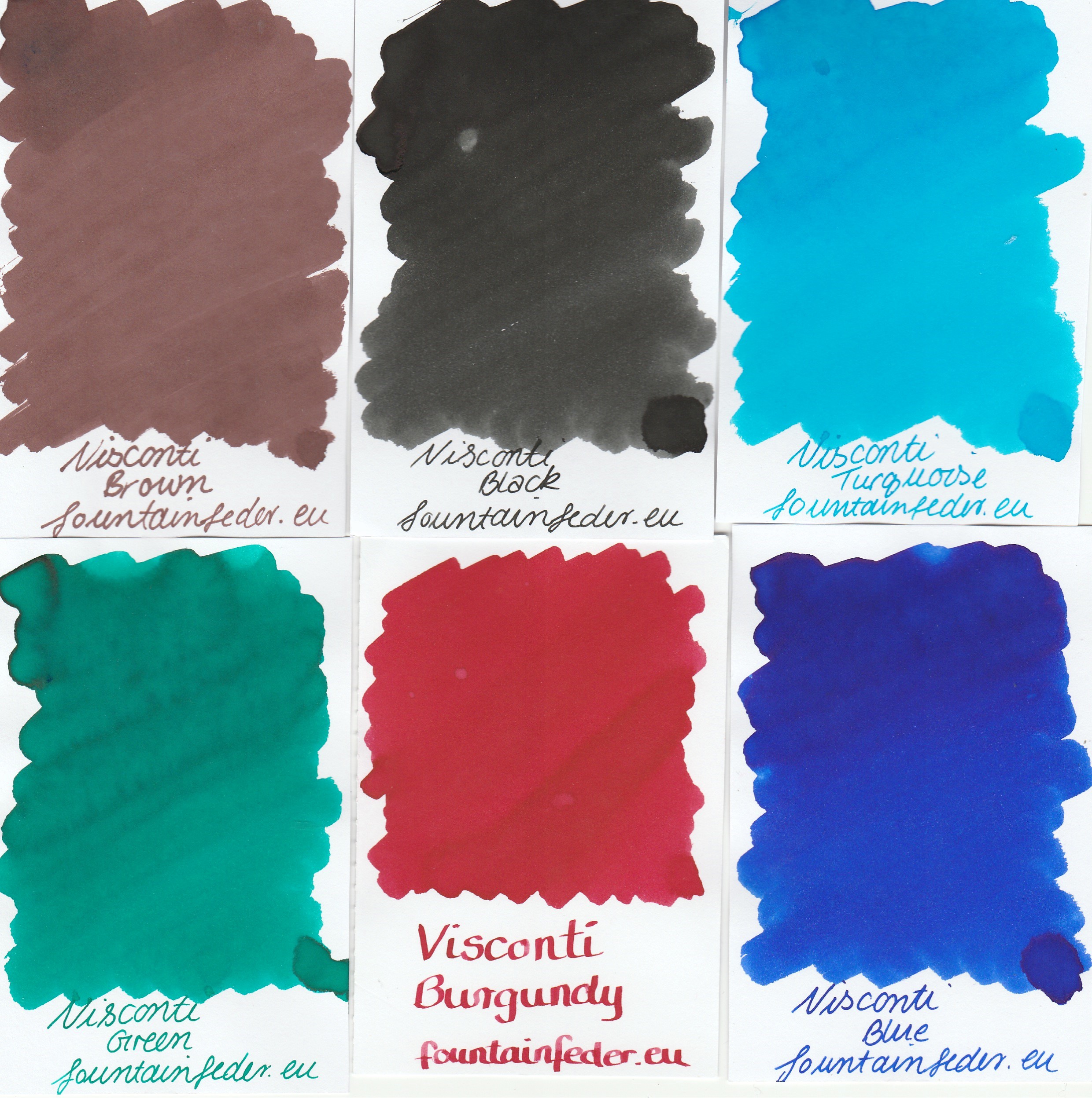 Visconti Turquoise Ink Sample 2ml 