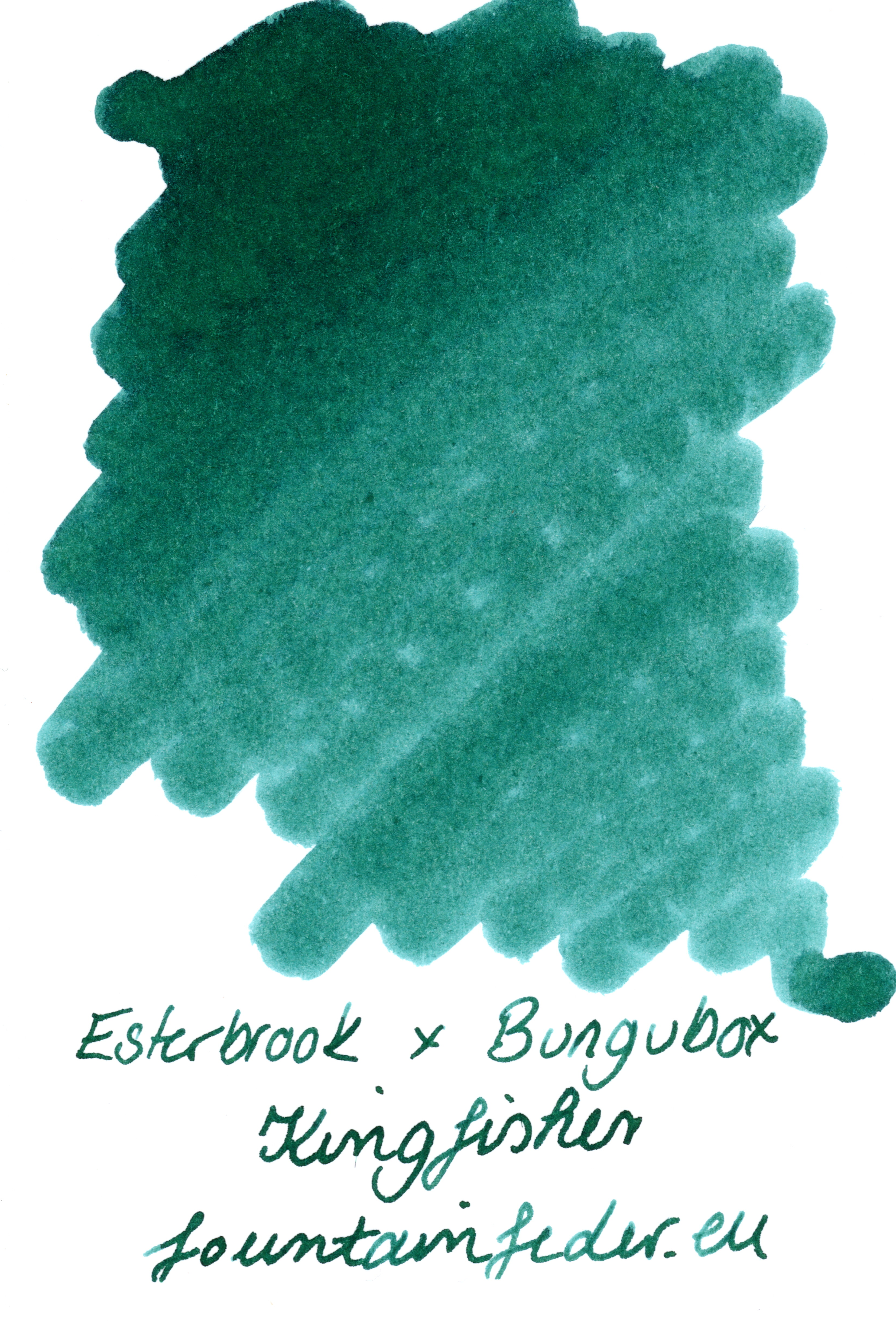 Esterbrook x Bungubox - Kingfisher Ink Sample 2ml Esterbrook x Bungubox - Kingfisher Ink Sample 2ml